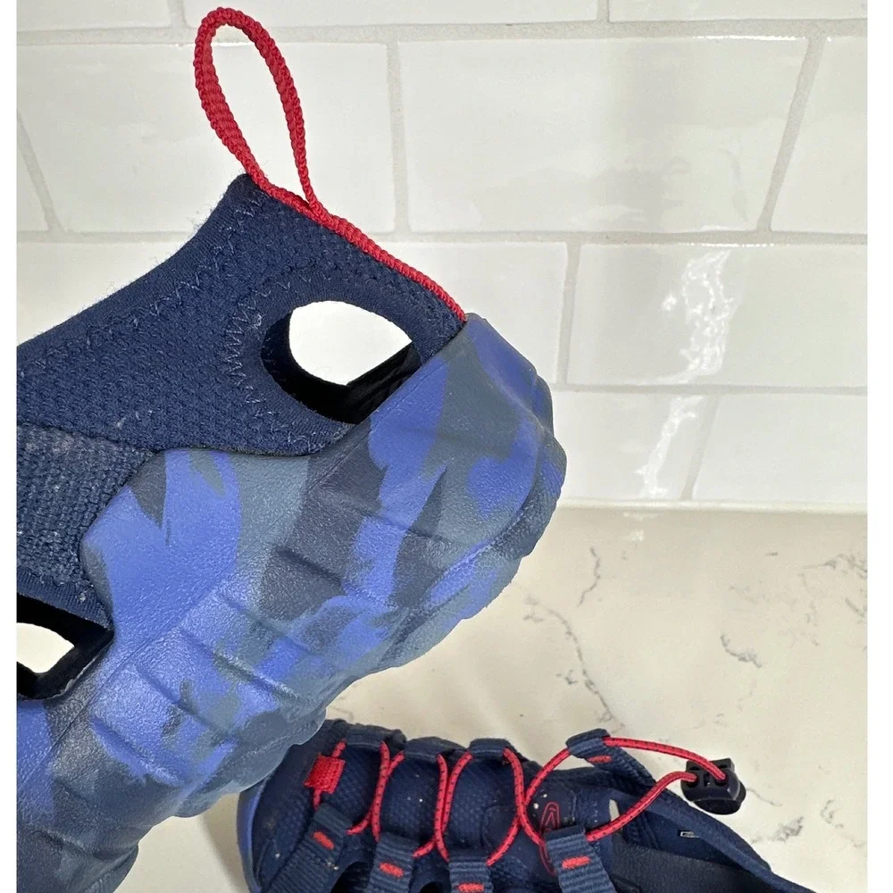 KEEN Hyperport H2 Water Sandals Big Boys 34 Size 2 Blue Camo Sport 1030835 Schoo
